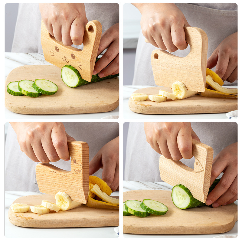 Wooden Kids Knife for Cooking  - огляд і ціна Kids Outdoor Kitchen Accessories
