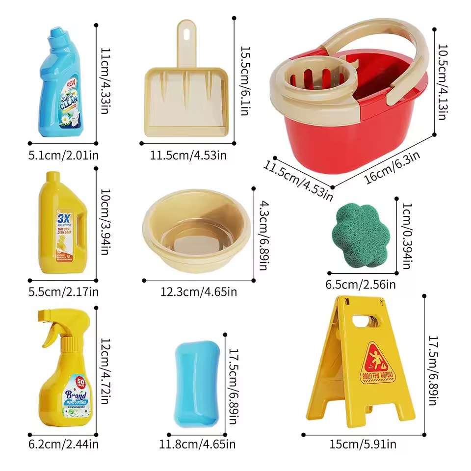 Pretend Play Toys Children Sim - огляд і ціна Kids Outdoor Broom