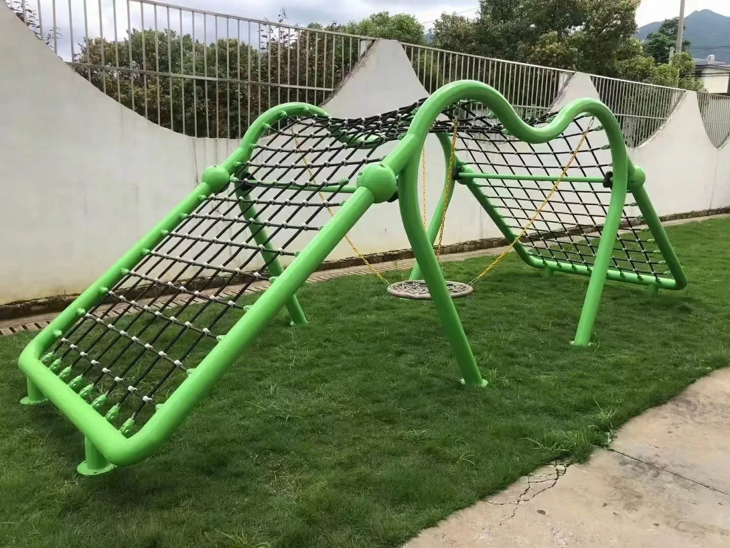 Outdoor Kids Rope Climbing Fra - огляд і ціна Kids Outdoor Climbing Frame