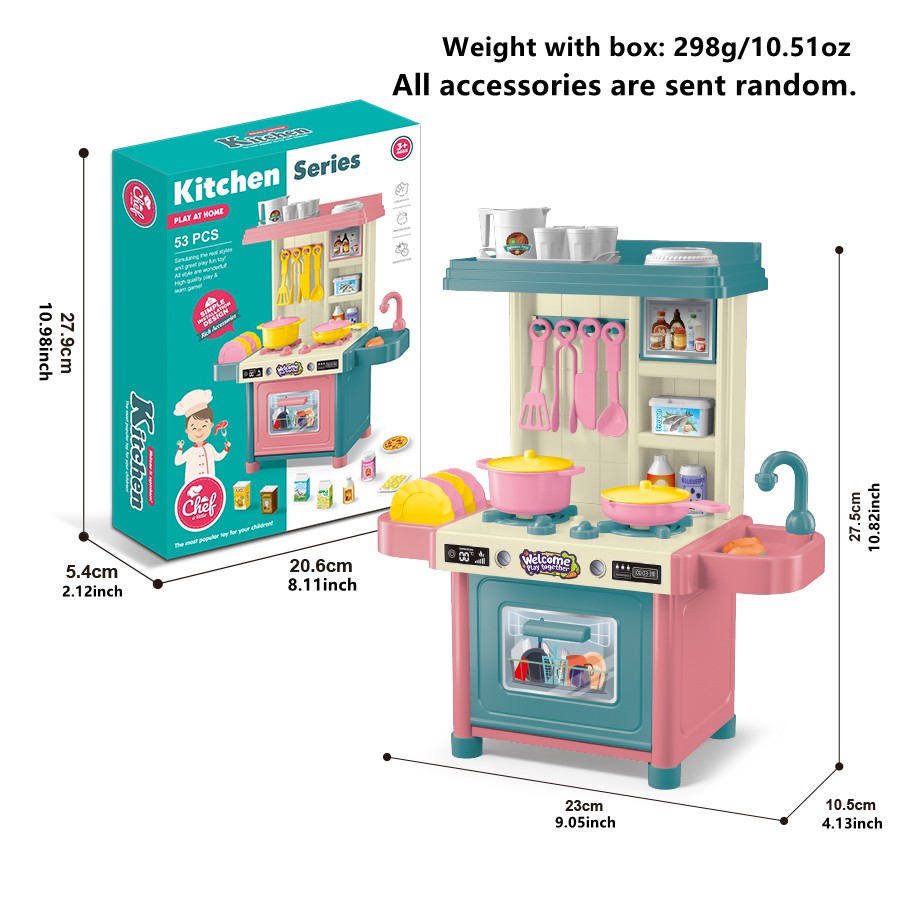 mini 53PCS Pretend Play Kitche - огляд і ціна Kids Outdoor Kitchen Accessories